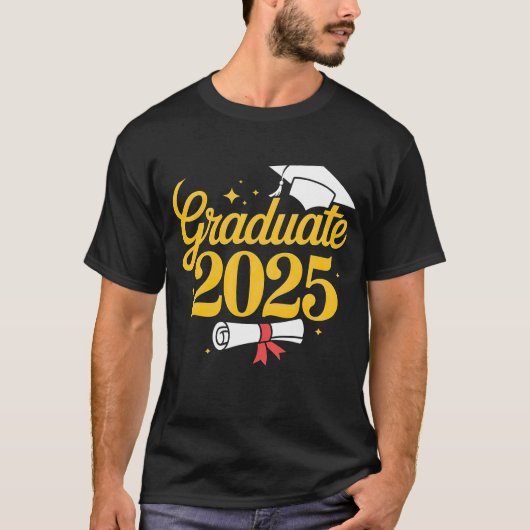 Gradueer 2025 Boord T-Shirt (Voorkant)