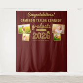 Gradueer Sketch 2026 Afstudeerfeest 4 Foto Achterg Wandkleed (Voorkant)
