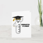 Gradueerbare Cilinder, Wetenschap Vouwbare Wenskaa Kaart (Voorkant)