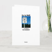 graduerend Wenskaart Kaart (Achterkant)