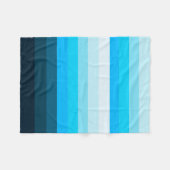 Graduing Blues Fleece Blanket (Voorkant (Horizontaal))