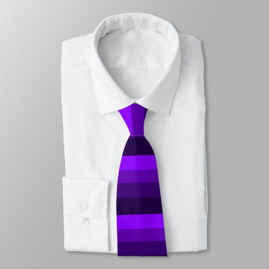 Graduing Purples Necktie Stropdas (Gebonden)
