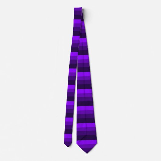 Graduing Purples Necktie Stropdas (Achterkant)