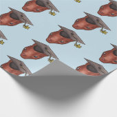 Gradup Woodland Animal Cute Squirrel Cadeaupapier (Hoek)