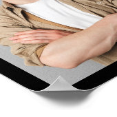 GraduPartij 3 Foto zwart Poster (Hoek)