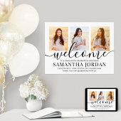 GraduPartij 3 Welkom, Foto & Black Script Poster