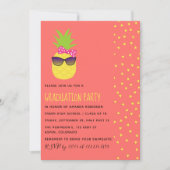 GraduPartij bij de Graduatie Exotic tropical stran Kaart (Voorkant)