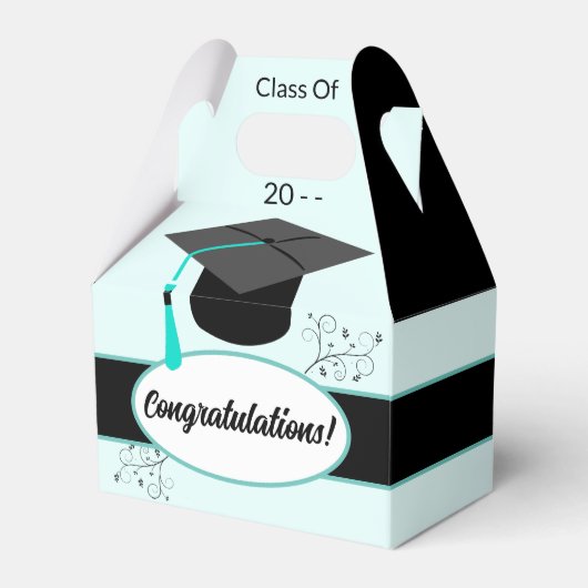 GraduPartij Cadeaudoos Bedankdoosjes (Voorkant Zijde)