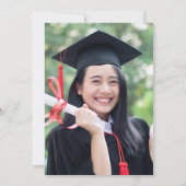 GraduPartij geneeskundige verpleegkunde Kaart (Achterkant)