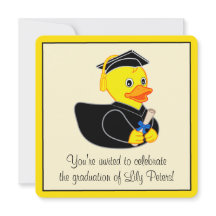 GraduPartij met Rubber Duck Afstuderen
