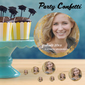 GraduPartij van hoge kwaliteit Foto Faux Gold Confetti