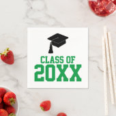 GraduPartij voor de Groene Klasse Jaar Servet (Insitu)