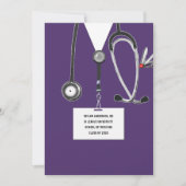 GraduPartij voor de Medische School Kaart (Voorkant)