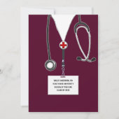 GraduPartij voor de Medische School Kaart (Voorkant)