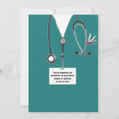 GraduPartij voor de Medische School Kaart (Voorkant)