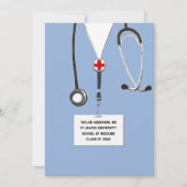 GraduPartij voor de Medische School Kaart (Voorkant)