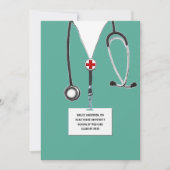 GraduPartij voor de Medische School Kaart (Voorkant)