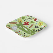 GraduPartij voor de Medische School Papieren Bordje (Gebogen)