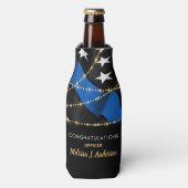 GraduPartij voor de opleiding van politiefunctiona Flesjeskoeler (Fles Voorkant)