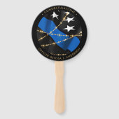 GraduPartij voor de opleiding van politiefunctiona Handwaaier (Voorkant)