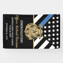 GraduPartij voor de opleiding van politiefunctiona Spandoek