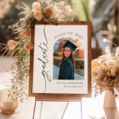 GraduPartij Welkomstteken foto Graduation Party Poster