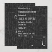 Graduparty in de klas kaart (Voorkant / Achterkant)