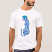 Gradution Blue Leopard T-shirt (Voorkant)