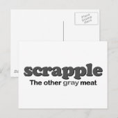 Graduvlees Briefkaart (Voorkant / Achterkant)