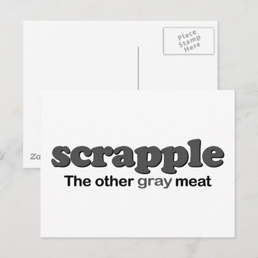 Graduvlees Briefkaart (Voorkant / Achterkant)