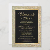 Graduy Gold Glitter Sparkles Kaart (Voorkant)
