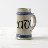 Grady Celtic Dragon Stein Bierpul (Voorkant rechts)