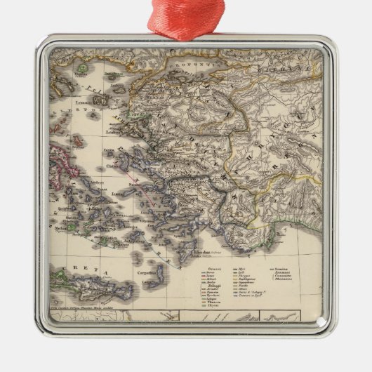 Graecia tempore migratie is doricae metalen ornament (Voorkant)