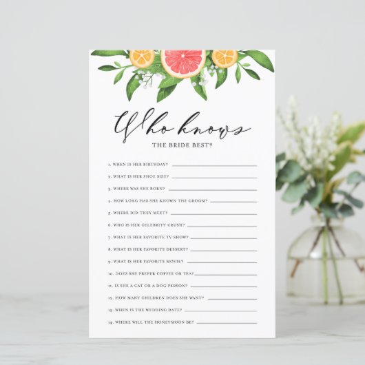 Graefruits en Sinaasappels die de Beste Bride kenn (Staand voorkant)