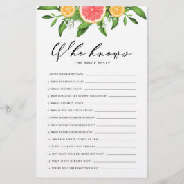 Graefruits en Sinaasappels die de Beste Bride kenn