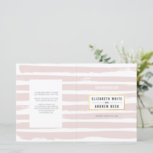 GRAEMONIE schattige bleke roze penseelstreken (Staand voorkant)