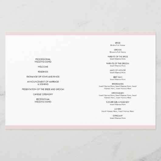 GRAEMONIE schattige bleke roze penseelstreken (Achterkant)