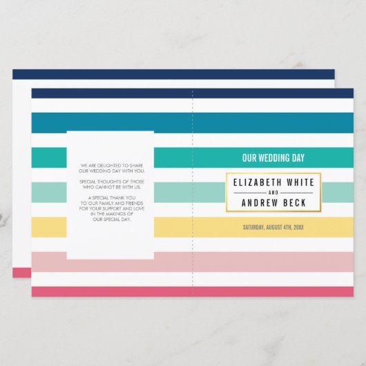 GRAEMONY leuke stripe pastelkleuren (Voorkant / Achterkant)