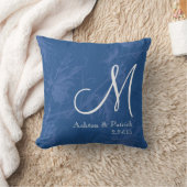  Graevine Blue Personalized Weduwend Pillow Kussen (Deken)