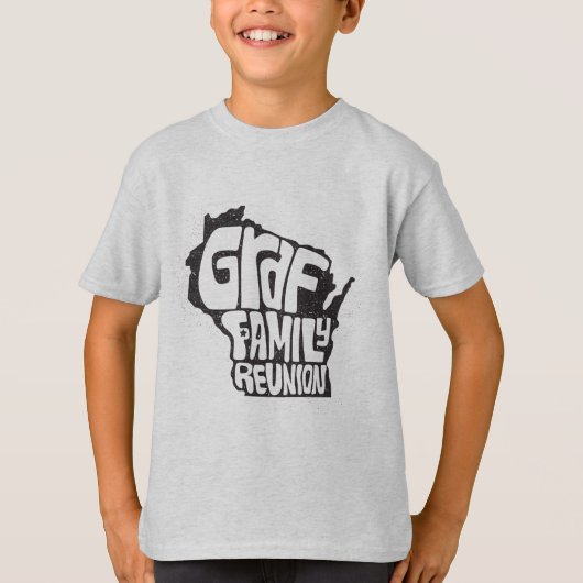 Graf Family Reunion Kinder Tshirt (Voorkant)
