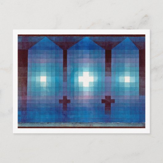 Graf in Drie, Klee Briefkaart (Voorkant)