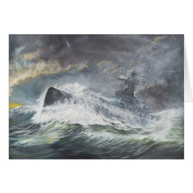 Graf Spee komt op 3 november de Indische Oceaan bi (Voorkant Horizontaal)