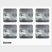 Graf Spee komt op 3 november de Indische Oceaan bi Vierkante Sticker (Vel)