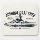 Graf Spee muismat (Voorkant)