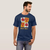 Graf Spee Wapen T-shirt (Voorkant volledig)