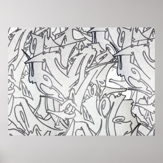 Graf tat poster (Voorkant)