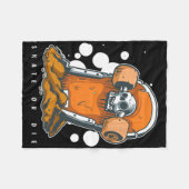 Graf Tomb Graaf Dode Skater Skate Sterf Skateboard Fleece Deken (Voorkant (Horizontaal))