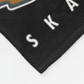 Graf Tomb Graaf Dode Skater Skate Sterf Skateboard Fleece Deken (Hoek)