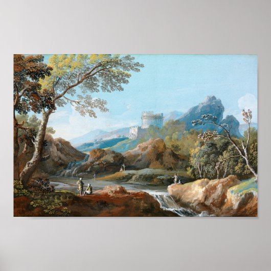 Graf van Cecilia Metella | Giovanni Battista Busir Poster (Voorkant)