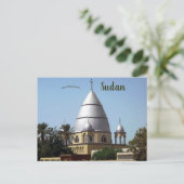 Graf van de Mahdi Omdurman Soedan Briefkaart (Staand voorkant)